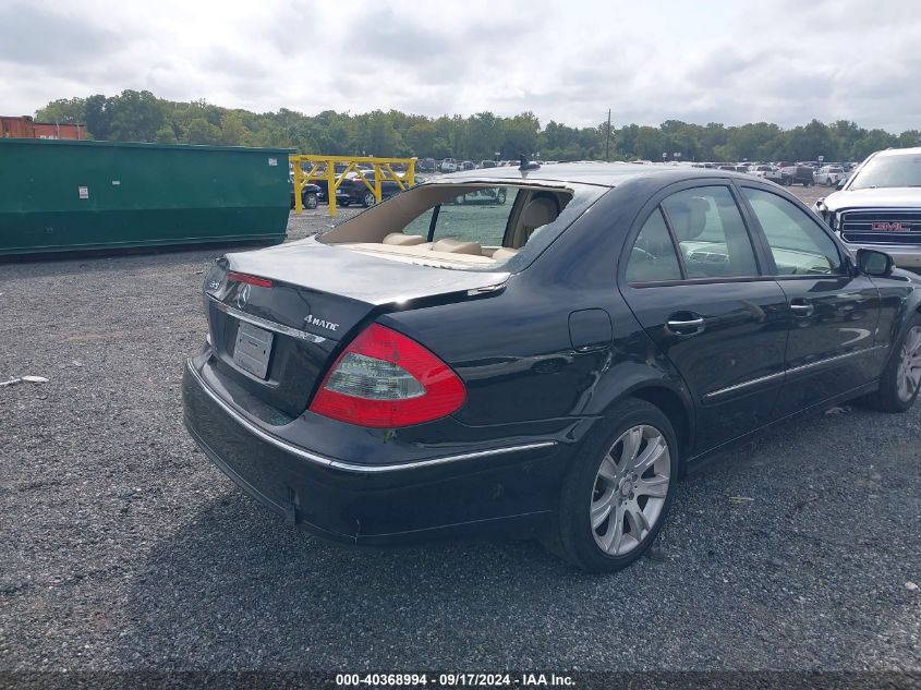 2009 Mercedes-Benz E 350 4Matic VIN: WDBUF87X19B437720 Lot: 40368994