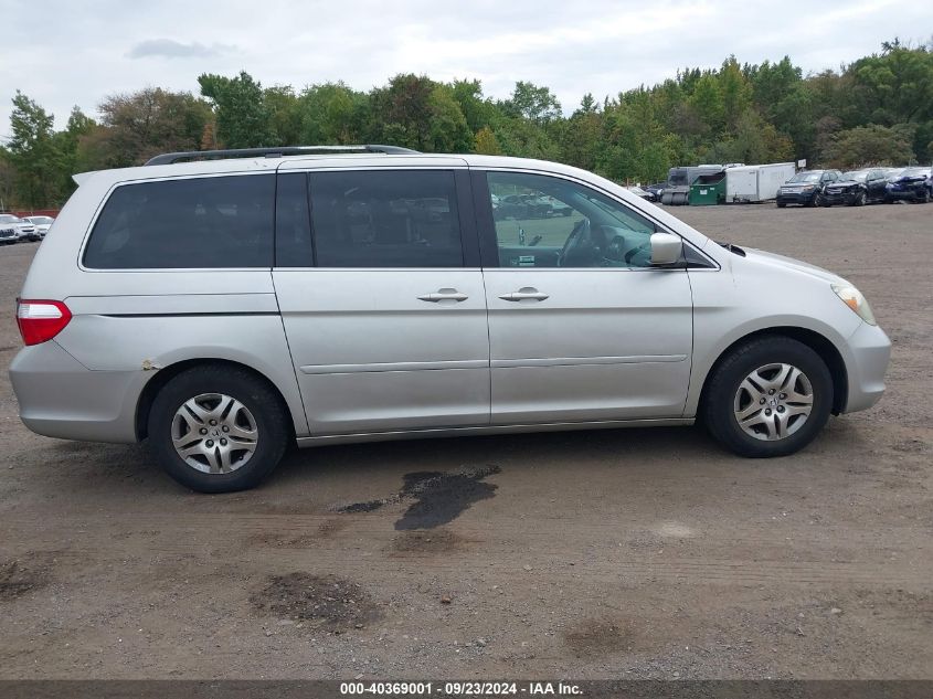 2005 Honda Odyssey Ex-L VIN: 5FNRL38615B006830 Lot: 40369001