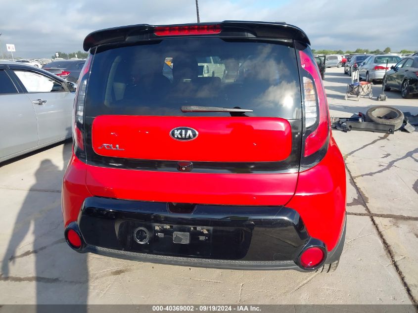 2016 Kia Soul + VIN: KNDJP3A54G7317714 Lot: 40369002