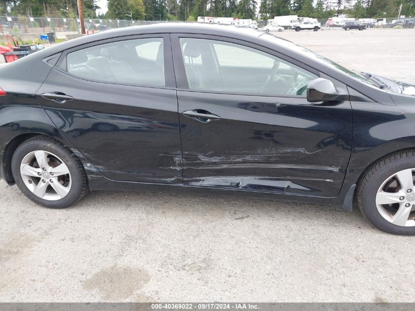 2013 Hyundai Elantra Gls VIN: KMHDH4AE9DU889807 Lot: 40369022