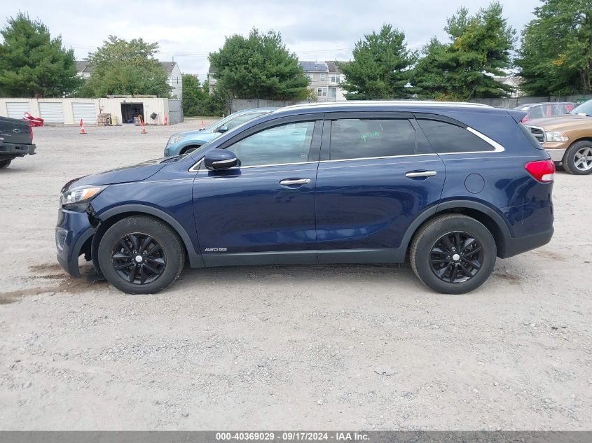 2017 Kia Sorento 3.3L Lx VIN: 5XYPGDA53HG223974 Lot: 40369029