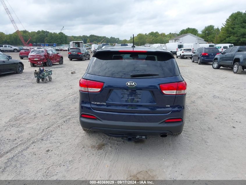 2017 Kia Sorento 3.3L Lx VIN: 5XYPGDA53HG223974 Lot: 40369029