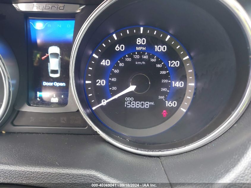 KMHEC4A43FA134392 2015 Hyundai Sonata Hybrid