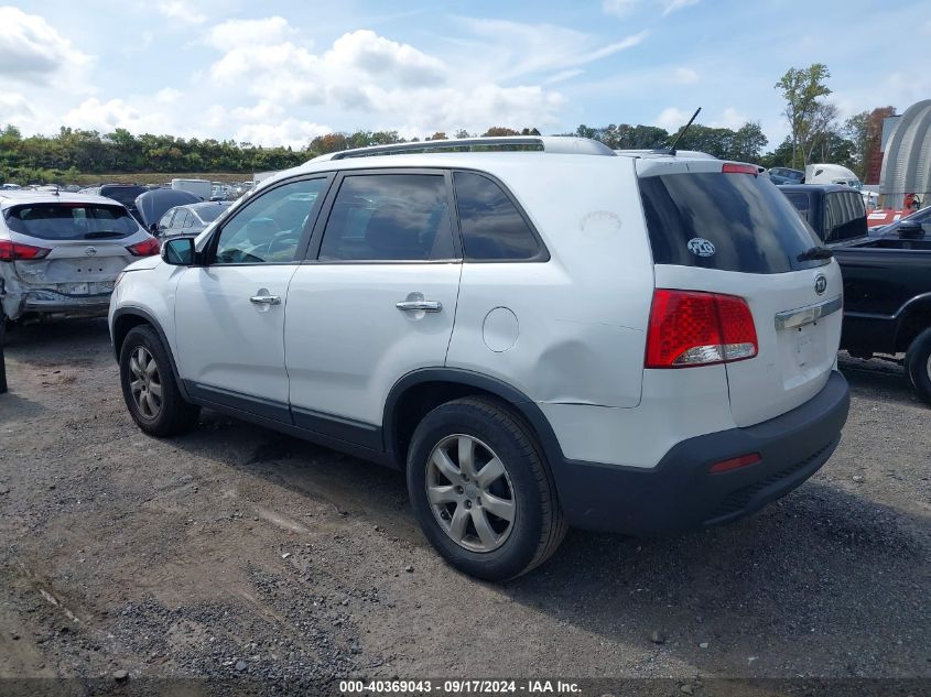 2013 Kia Sorento Lx V6 VIN: 5XYKT4A27DG403495 Lot: 40369043