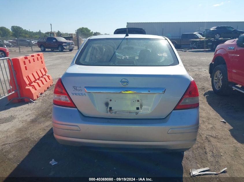 2010 Nissan Versa 1.8S VIN: 3N1BC1AP1AL407477 Lot: 40369080