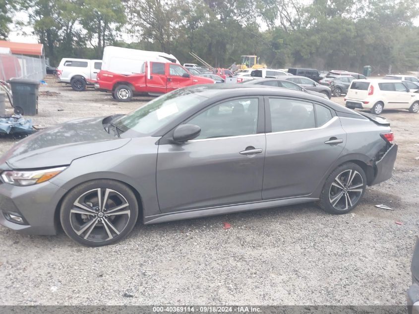 2020 Nissan Sentra Sr VIN: 3N1AB8DV3LY295062 Lot: 40369114