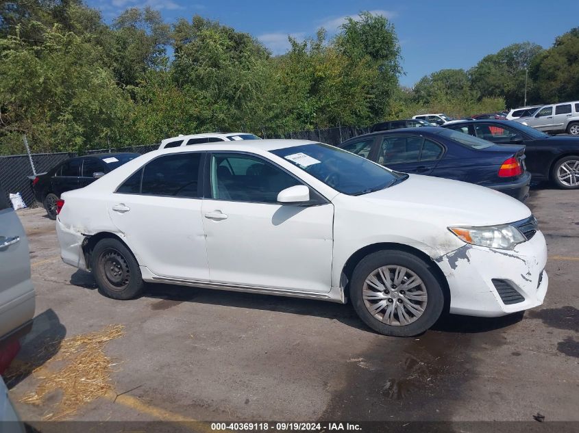 2013 Toyota Camry Le VIN: 4T1BF1FK7DU281066 Lot: 40369118