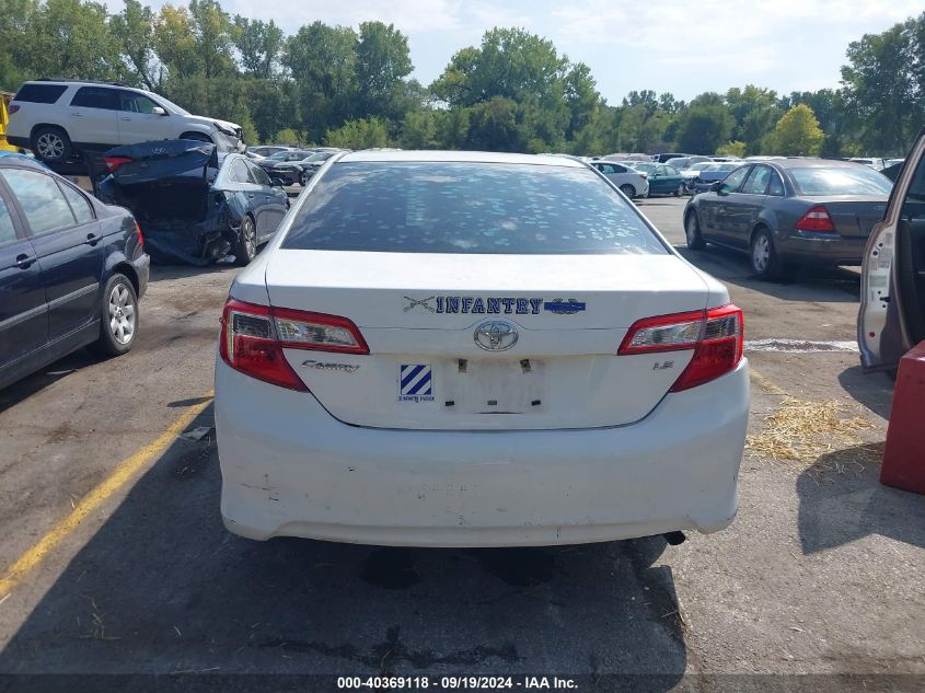 2013 Toyota Camry Le VIN: 4T1BF1FK7DU281066 Lot: 40369118