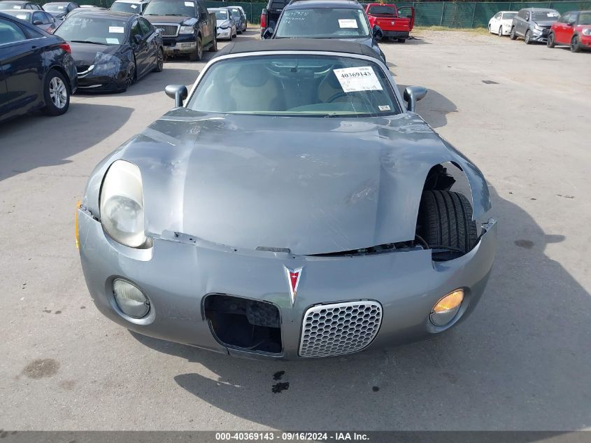 2006 Pontiac Solstice VIN: 1G2MB33B46Y102734 Lot: 40369143