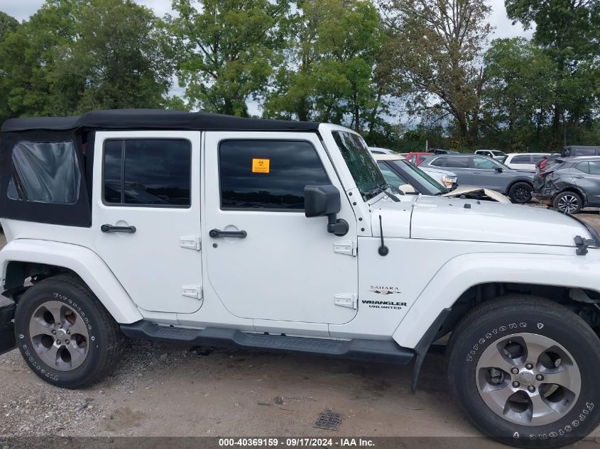 2016 Jeep Wrangler Unlimited Sahara VIN: 1C4BJWEG2GL319102 Lot: 40369159