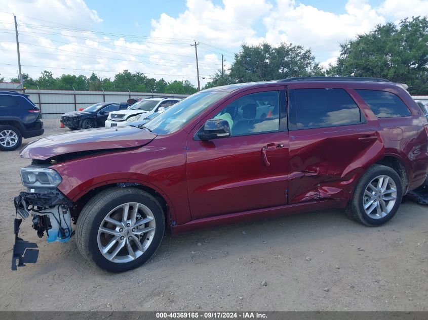 2024 Dodge Durango Gt Plus Rwd VIN: 1C4RDHDG0RC118675 Lot: 40369165