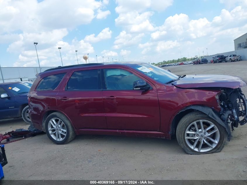 2024 Dodge Durango Gt Plus Rwd VIN: 1C4RDHDG0RC118675 Lot: 40369165