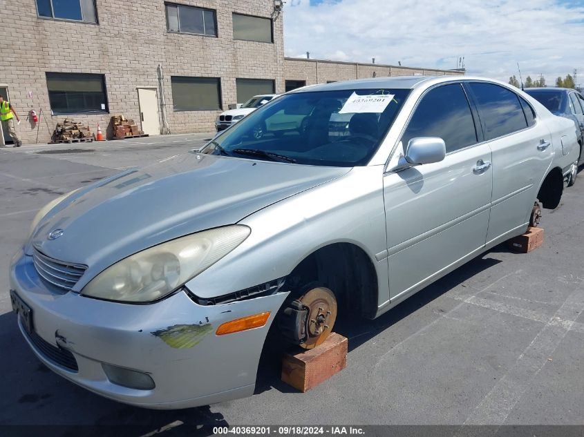 2004 Lexus Es 330 VIN: JTHBA30G245053195 Lot: 40369201