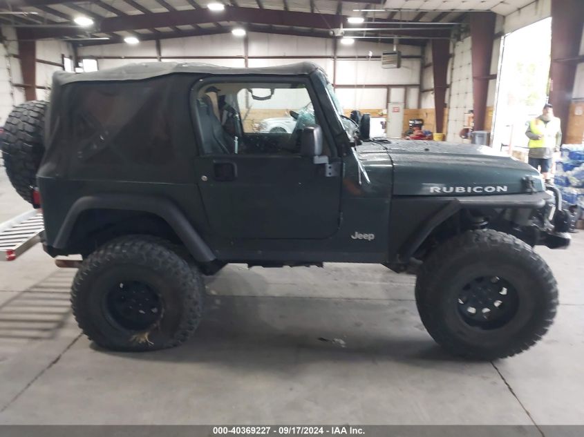 2004 Jeep Wrangler Rubicon VIN: 1J4FA69S34P743127 Lot: 40369227