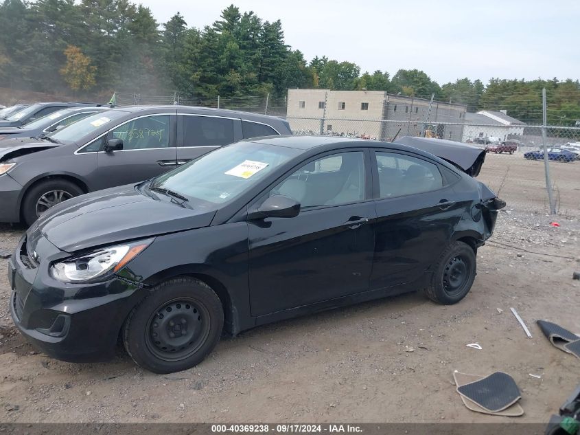 2013 Hyundai Accent Gls VIN: KMHCT4AE2DU350052 Lot: 40369238