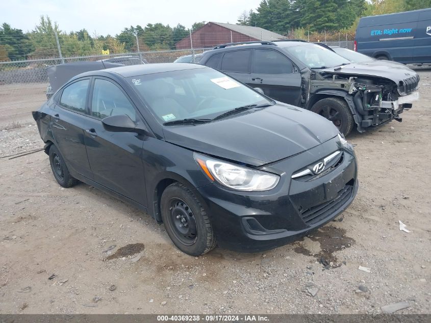 2013 Hyundai Accent Gls VIN: KMHCT4AE2DU350052 Lot: 40369238