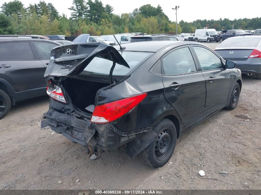 2013 Hyundai Accent Gls VIN: KMHCT4AE2DU350052 Lot: 40369238