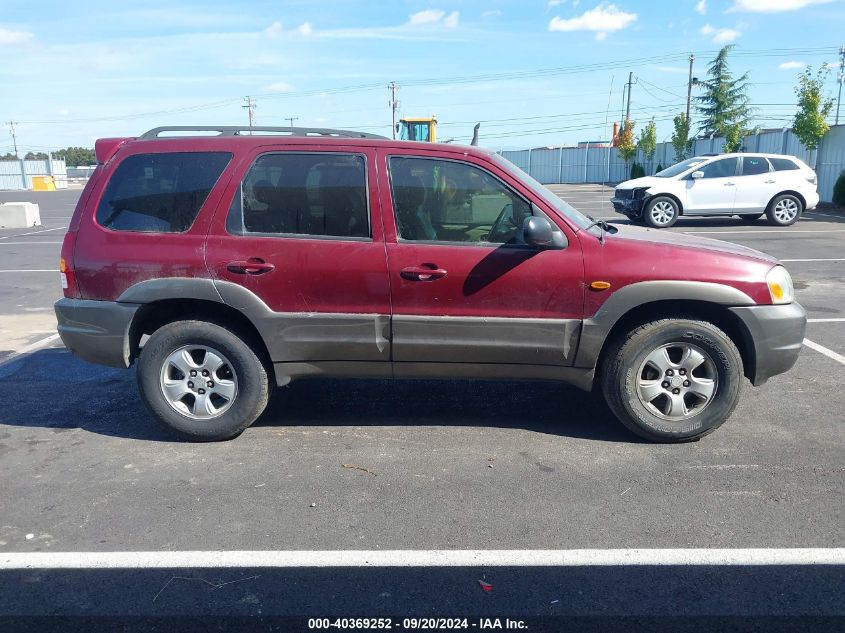 4F2CZ96174KM24387 2004 Mazda Tribute Es V6