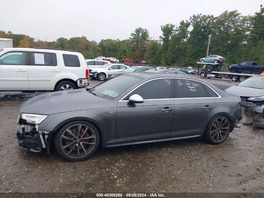 WAUC4AF46JA057880 2018 Audi S4 3.0T Premium Plus