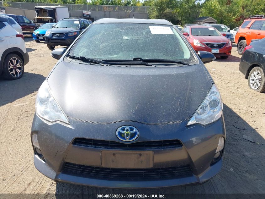 2012 Toyota Prius C Three VIN: JTDKDTB32C1509463 Lot: 40369268