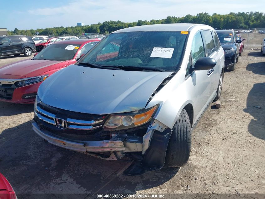 2015 Honda Odyssey Lx VIN: 5FNRL5H24FB078373 Lot: 40369282