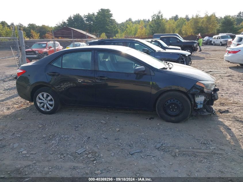 2014 Toyota Corolla L/Le/Le Pls/Prm/S/S Pls VIN: 2T1BURHE8EC050952 Lot: 40369295