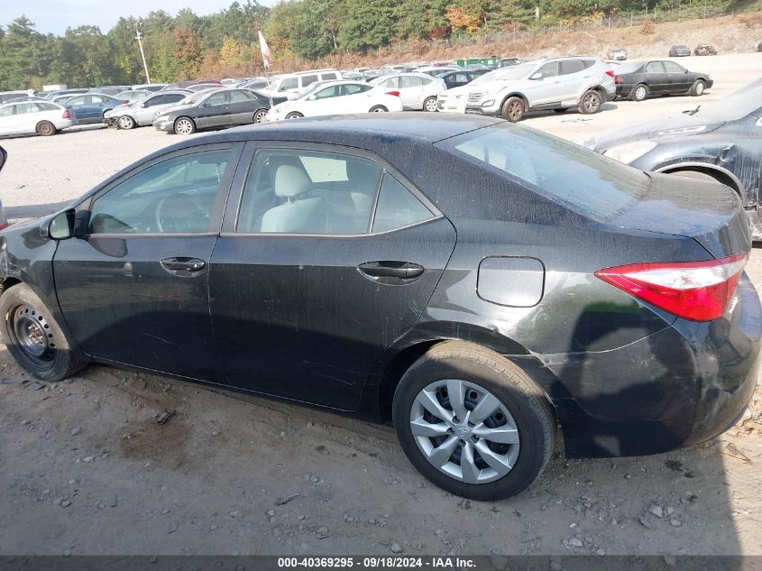 2014 Toyota Corolla L/Le/Le Pls/Prm/S/S Pls VIN: 2T1BURHE8EC050952 Lot: 40369295