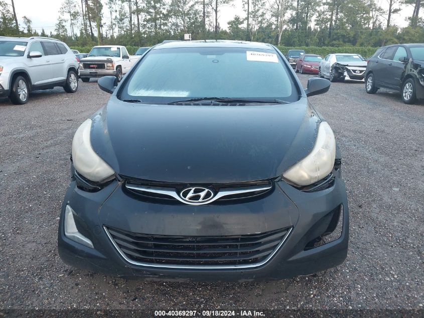 2014 Hyundai Elantra Se/Sport/Limited VIN: KMHDH4AE1EU088872 Lot: 40369297