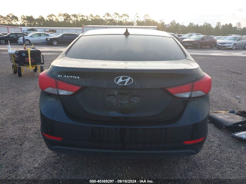 2014 Hyundai Elantra Se/Sport/Limited VIN: KMHDH4AE1EU088872 Lot: 40369297