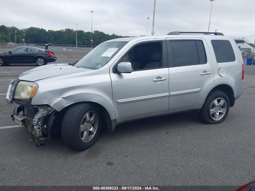 2009 Honda Pilot Ex-L VIN: 5FNYF38619B005511 Lot: 40369323