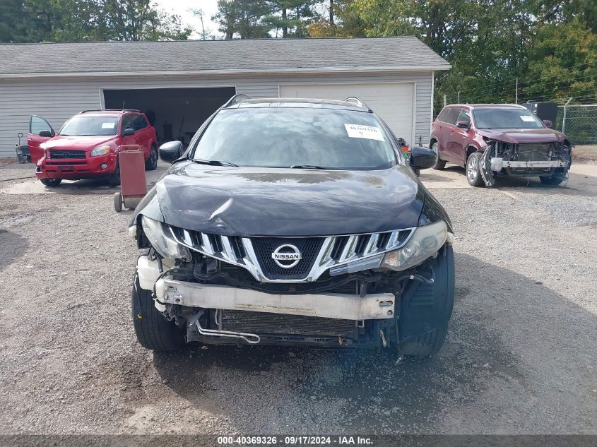 2009 Nissan Murano Sl VIN: JN8AZ18WX9W214176 Lot: 40369326