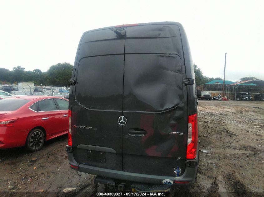 2020 Mercedes-Benz Sprinter 2500 High Roof V6 VIN: W1Y4ECHYXLT032726 Lot: 40369327