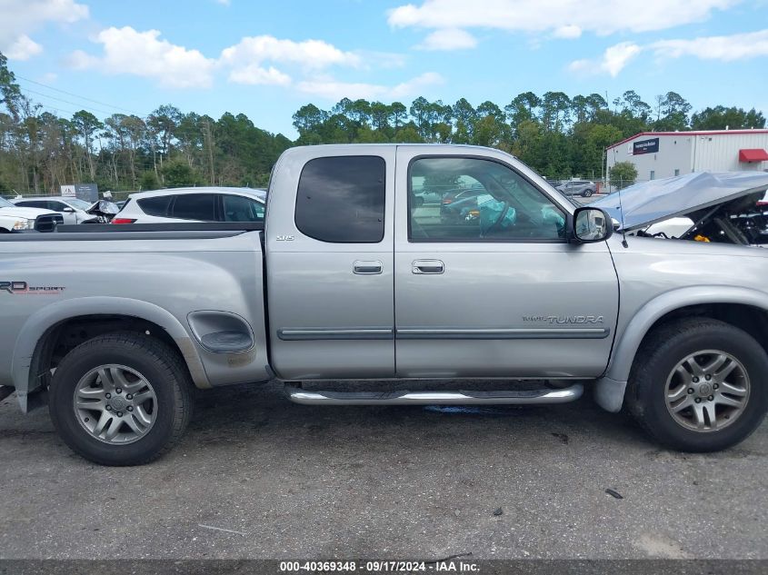 5TBRT34184S444872 2004 Toyota Tundra Sr5 V8