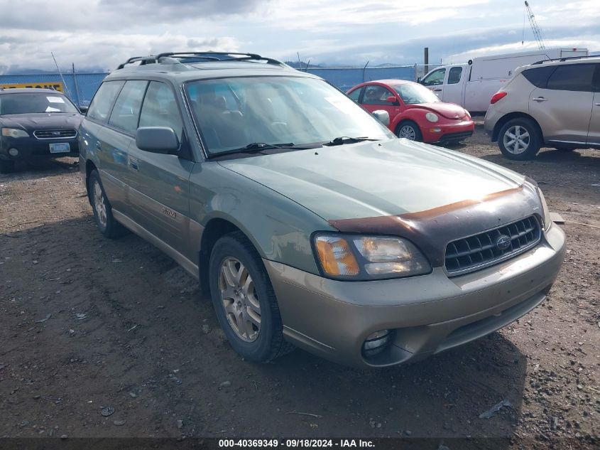 2003 Subaru Outback Limited VIN: 4S3BH686937637929 Lot: 40369349