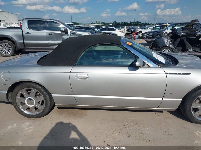 2004 Ford Thunderbird VIN: 1FAHP60A24Y111320 Lot: 40369369