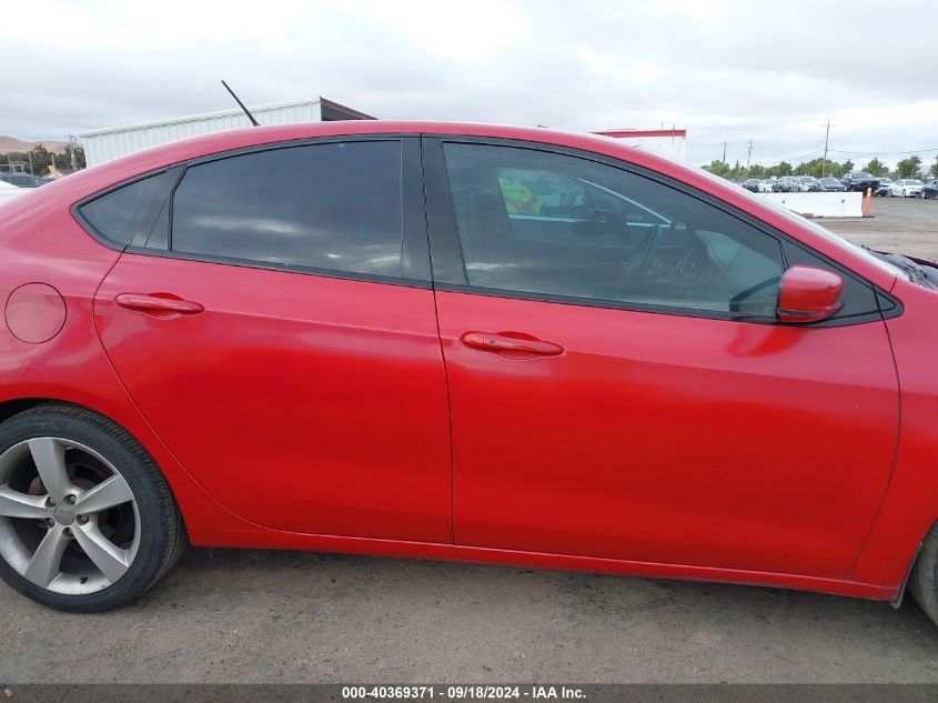 2014 Dodge Dart Gt VIN: 1C3CDFEB0ED815446 Lot: 40369371