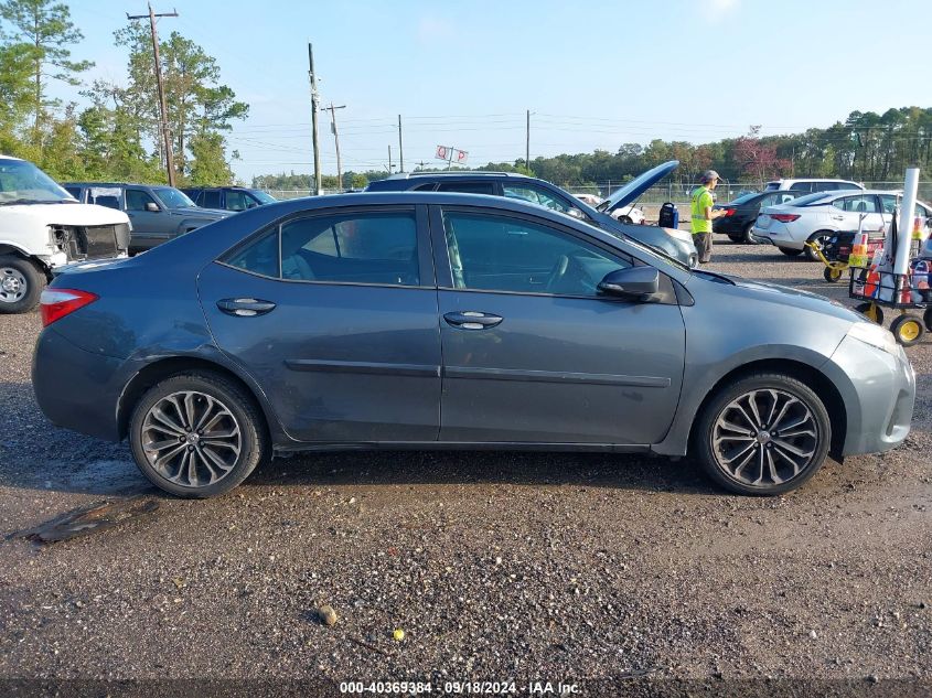 2015 Toyota Corolla L/Le/Le Pls/Prm/S/S Pls VIN: 2T1BURHEXFC450321 Lot: 40369384