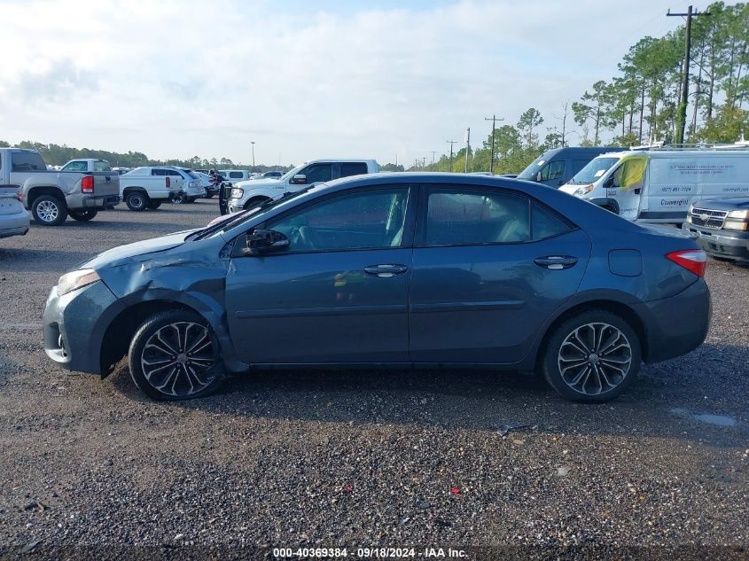 2015 Toyota Corolla L/Le/Le Pls/Prm/S/S Pls VIN: 2T1BURHEXFC450321 Lot: 40369384