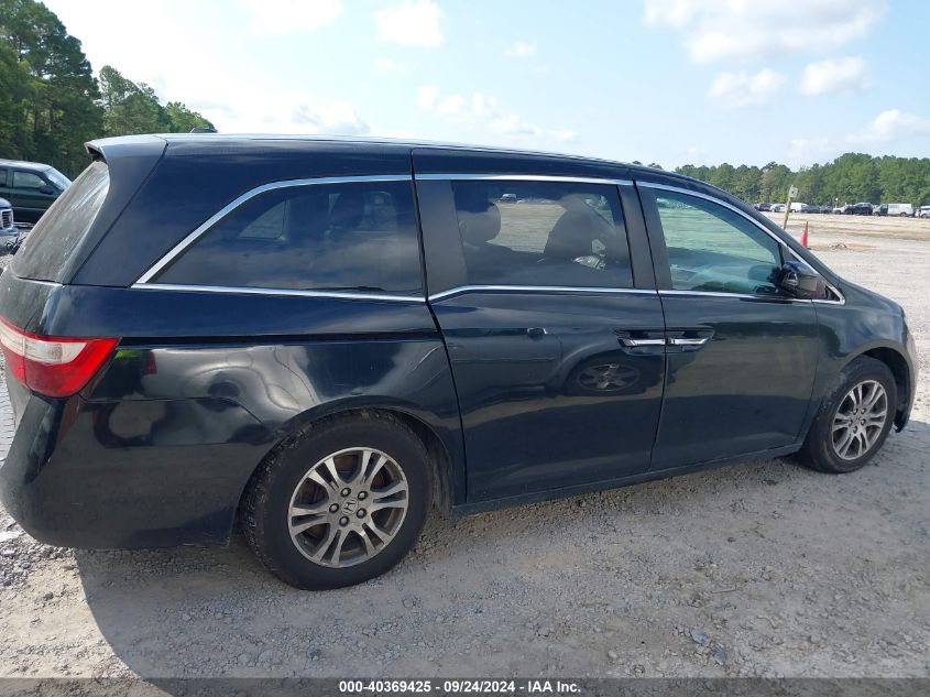 2013 Honda Odyssey Ex-L VIN: 5FNRL5H67DB060997 Lot: 40369425