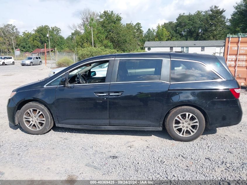 2013 Honda Odyssey Ex-L VIN: 5FNRL5H67DB060997 Lot: 40369425