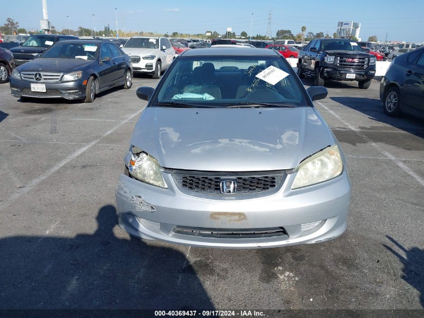 2004 Honda Civic Vp VIN: 1HGEM211X4L057549 Lot: 40369437