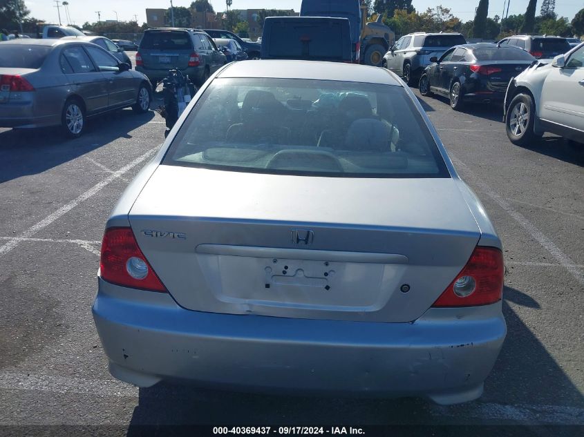 2004 Honda Civic Vp VIN: 1HGEM211X4L057549 Lot: 40369437