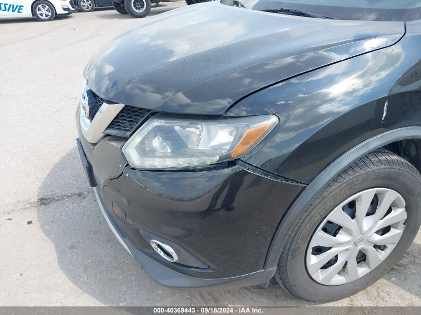 2015 Nissan Rogue S VIN: KNMAT2MT0FP573122 Lot: 40369443