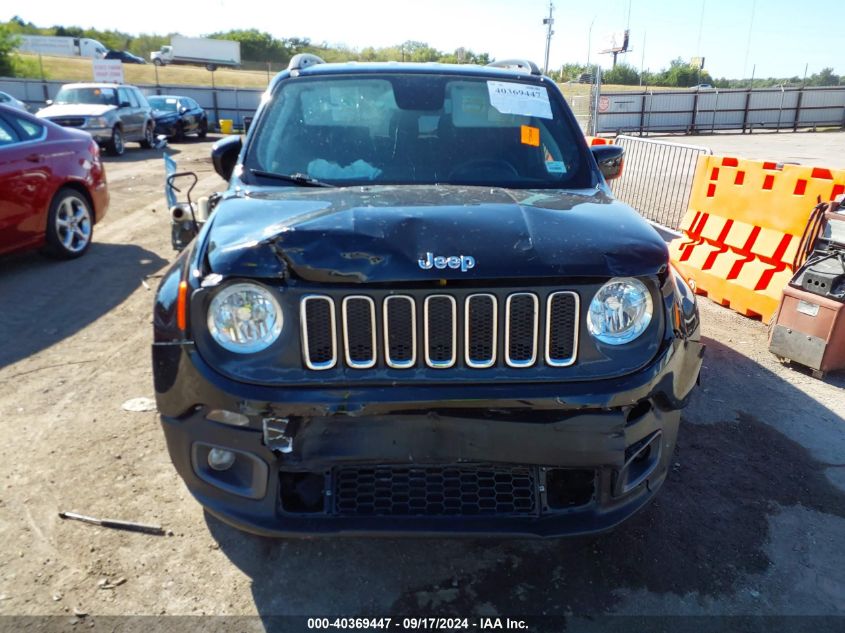 2018 Jeep Renegade Latitude Fwd VIN: ZACCJABB0JPH33563 Lot: 40369447