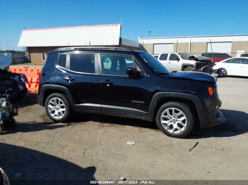 2018 Jeep Renegade Latitude Fwd VIN: ZACCJABB0JPH33563 Lot: 40369447