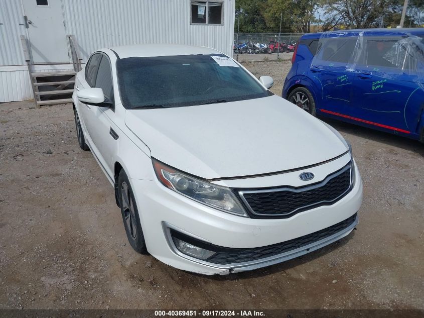 2012 Kia Optima Hybrid Ex VIN: KNAGM4AD4C5011910 Lot: 40369451