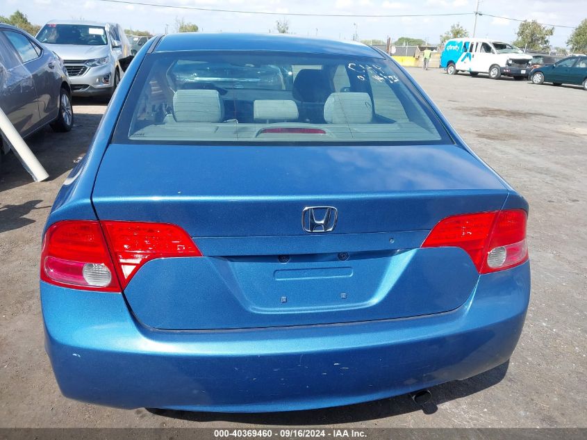 2008 Honda Civic Lx VIN: 2HGFA16518H529532 Lot: 40369460