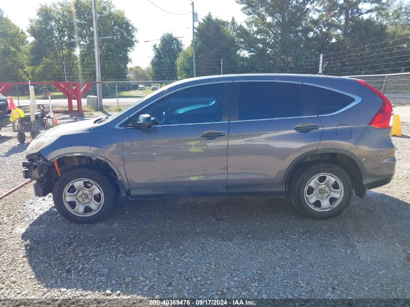 2015 Honda Cr-V Lx VIN: 5J6RM4H32FL077987 Lot: 40369476