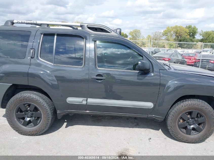 2012 Nissan Xterra Pro-4X VIN: 5N1AN0NW6CC501217 Lot: 40369514