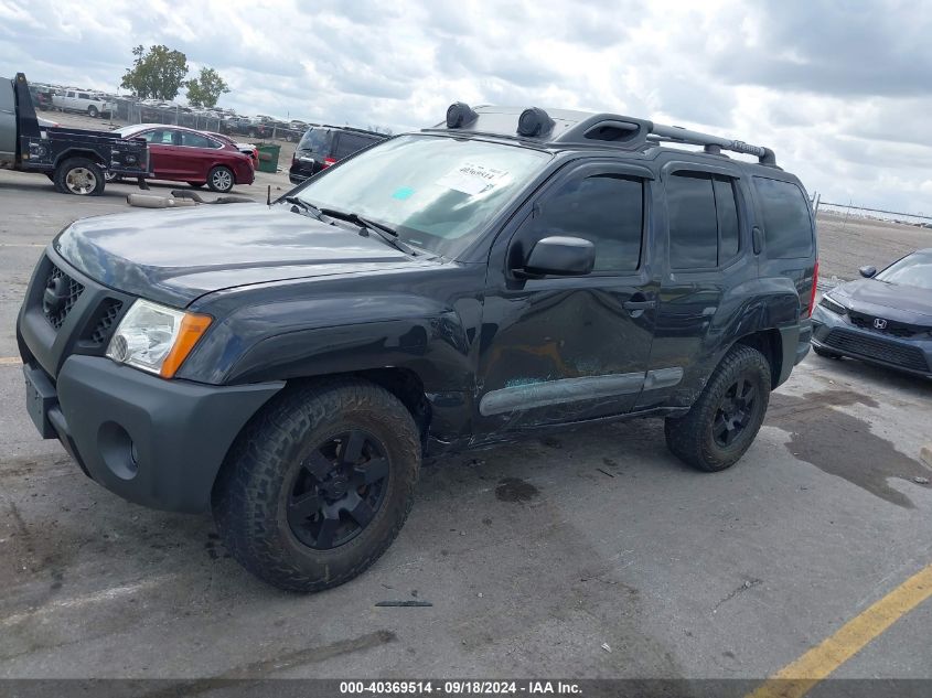 2012 Nissan Xterra Pro-4X VIN: 5N1AN0NW6CC501217 Lot: 40369514